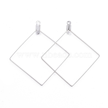 304 Stainless Steel Wire Pendants(STAS-L238-076P)-2