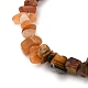 Natural Gemstone Beaded Anklets & Stretch Bracelets Jewelry Sets(SJEW-JS01133)-5