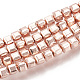 Chapelets de perles en hématite synthétique sans magnétiques(G-N0322-16RG)-1