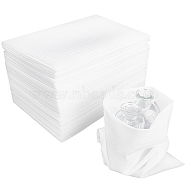 100Pcs Rectangle EPE Foam Pouches, Cushioning Foam Padding For Packaging Fragile Goods, White, 30x20x0.1cm(PE-WH0007-02I)