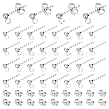304 Stainless Steel Stud Earring Findings(STAS-UN0015-57A)-1