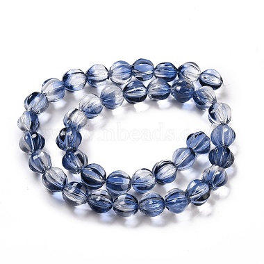 Transparent Glass Beads Strands(GLAA-F114-02B-14)-2