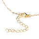 Brass Micro Pave Clear Cubic Zirconia Pendant Necklace(NJEW-JN03112-01)-3