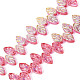 Electroplate Transparent Glass Beads Strands(EGLA-N056-03A-06)-1