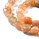 Chapelets de perles de sunstone naturelle naturelles(G-G018-18A)-3