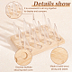 12Pcs Clear Plastic Cone Ring Display Holders(RDIS-WH0002-17)-4