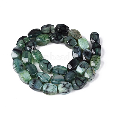 agate perles brins(G-Q604-02A-07)-2