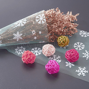 Snowflake Deco Mesh Ribbons(OCOR-P010-G11)-5