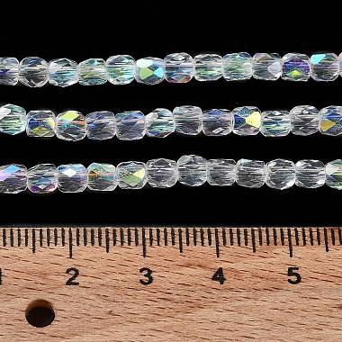 Electroplate Glass Beads Strand(EGLA-J041-4mm-AB01)-4