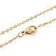 Double Pointed Mixed Stone Pendant Necklace for Girl Women(NJEW-JN03684)-5