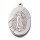 304 Stainless Steel Lady of Guadalupe Pendants(STAS-Z007-13)-1