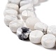 Natural Howlite Beads Strands(G-D0003-A93)-4
