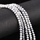 Synthetic Howlite Beads Strands(G-E110-4mm-5)-4