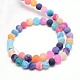 Natural Weathered Agate Beads Strands(X-G-G589-6mm-09)-2