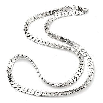 304 Stainless Steel Chain Necklaces, Herringbone Chain, Stainless Steel Color, 24.02 inch(61cm)