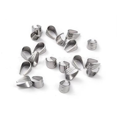 Stainless Steel Color 304 Stainless Steel Snap on Bails