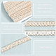 Polyester Braided Lace Trim(OCOR-WH0078-09D)-4