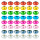 80Pcs 8 Colors Resin European Beads(RESI-TA0002-30)-1
