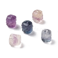 Natural Fluorite Beads, Cuboid, 13~113.5x11.5mm, Hole: 1.4mm(G-P483-07)