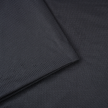Polyester Fabrics, Flat Round, for Halloween DIY Quilting, Black, 91.4x160cm