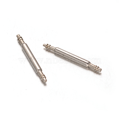 Stainless Steel Double Flanged Spring Bar Watch Strap Pins(STAS-M231-04)-1