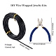 DIY Wire Wrapped Jewelry Kits(DIY-BC0011-81G-01)-2