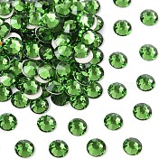 Preciosa&reg MAXIMA Crystal No Hotfix Flatback Stones, Czech Crystal, Dura Foiling, Round(438 11 615 Chaton Rose), 50630 Shamrock, SS10(2.7~2.9mm)(Y-PRC-NSS10-50630)