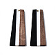 Resin & Walnut Wood Pendants(RESI-S389-073A-A01)-2
