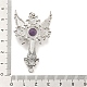 Natural Amethyst Big Pendants(G-G009-01P-14)-3