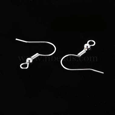 304 Stainless Steel Earring Hooks(S057-42S)-3