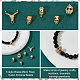 Elite 10pcs 5 style Brass Micro Pave Cubic Zirconia Beads(ZIRC-PH0001-42)-4