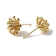 Brass Cubic Zirconia Stud Earring Settings(CU-CBA53F6-02G)-2