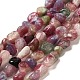 Natural Tourmaline Beads Strands(G-L608-A08-02)-1