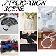 Polyester Lace Triming Ribbons(OCOR-WH20050-028E)-5
