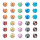 200Pcs 10 Colors Painted Glass Beads Strands(GLAA-SW0001-03)-3