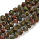 Natural Unakite Beads Strands(G-A257-A16-01)-1