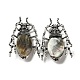 Dual-use Items Alloy Insects Brooch(JEWB-C026-05L-AS)-1