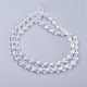 perles de verre brins(X-GLAA-R024-11x8mm-12)-2