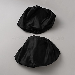 Polyester Sleeves for Bride, Black, 210x305x12mm(AJEW-WH20130-168)