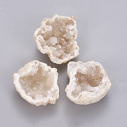 Natural Quartz Crystal Beads, No Hole/Undrilled, Nuggets, 47.5~58x32~51x10~33mm(G-F614-12)