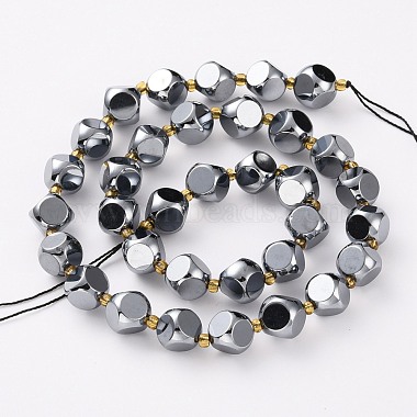 Brins de perles de pierre terahertz(G-A030-B18-10mm-A)-2