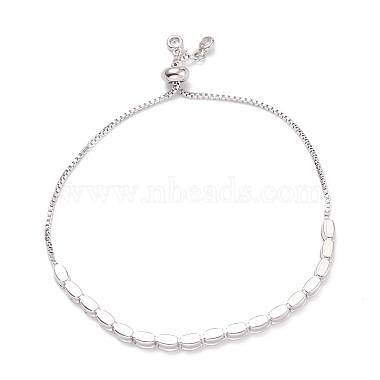 Кубический цирконий овальный теннисный браслет для мужчин и женщин подарок(BJEW-F417-05P-RS)-2