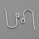 Crochets d'oreille en argent sterling(X-STER-G011-05)-2