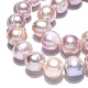 brins de perles de culture d'eau douce naturelles(PEAR-N013-10B)-5