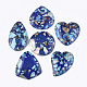Assembled Synthetic Imperial Jasper and Natural Lapis Lazuli Pendants(G-S329-032)-1