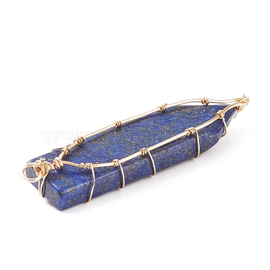 Gros pendentifs en lapis lazuli naturel(PALLOY-JF01652-01)-3