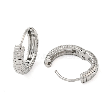 boucles d'oreilles créoles en acier inoxydable anti-ternissement 304(EJEW-G364-16P)-2