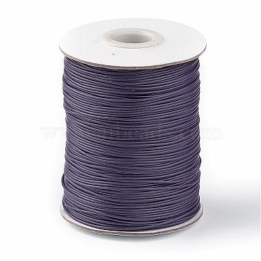 1mm DarkSlateBlue Waxed Polyester Cord Thread & Cord