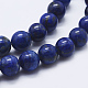 Natural Lapis Lazuli Beads Strands(G-P348-01-4mm)-3