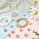 50Pcs 5 Styles Printed Opaque Acrylic Beads(MACR-SC0002-38)-4